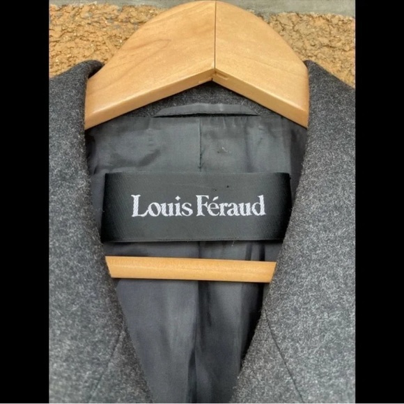 Louis Feraud Virgin wool floral embroidery jacket size 12 - Picture 6 of 12